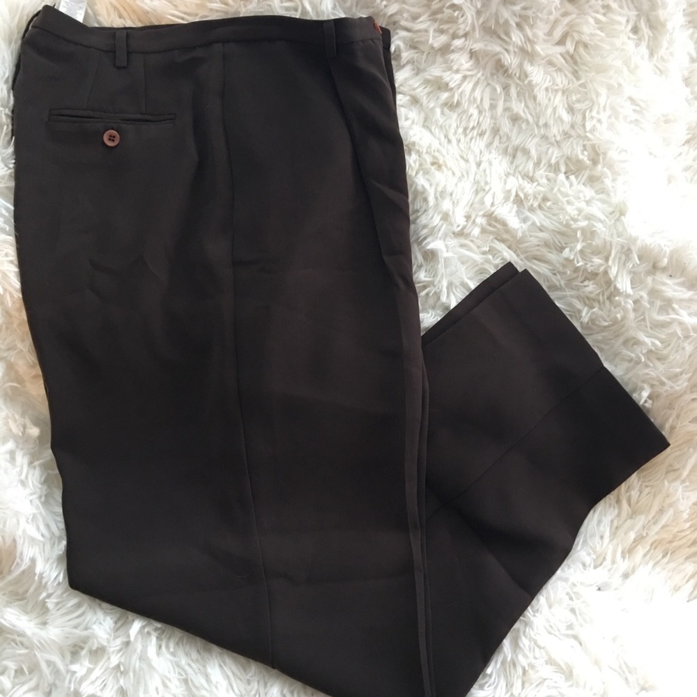 Brown dress pants